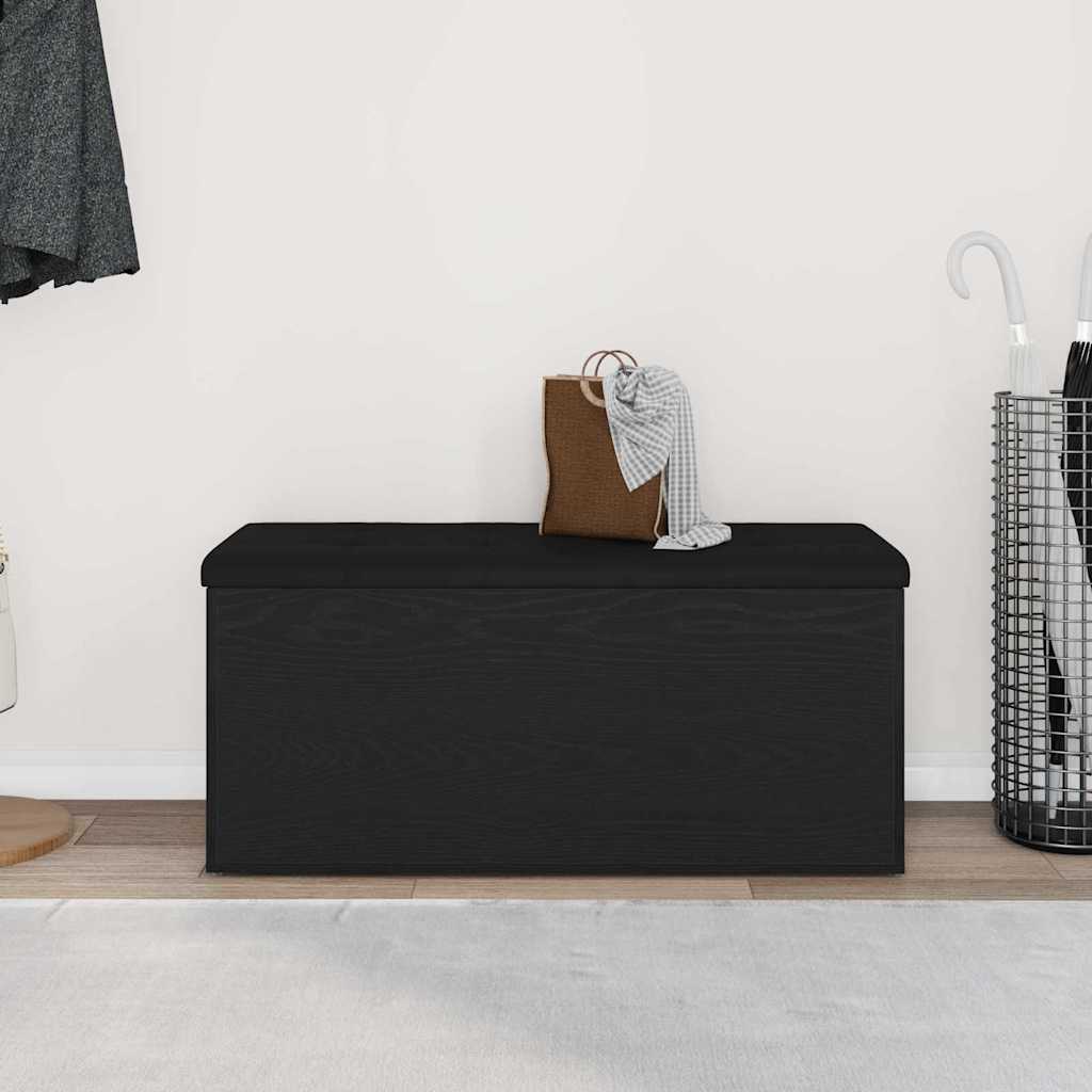 Laikymo suolas juoda ąžuolo 102 x 42 x 45 cm Apdirbta mediena