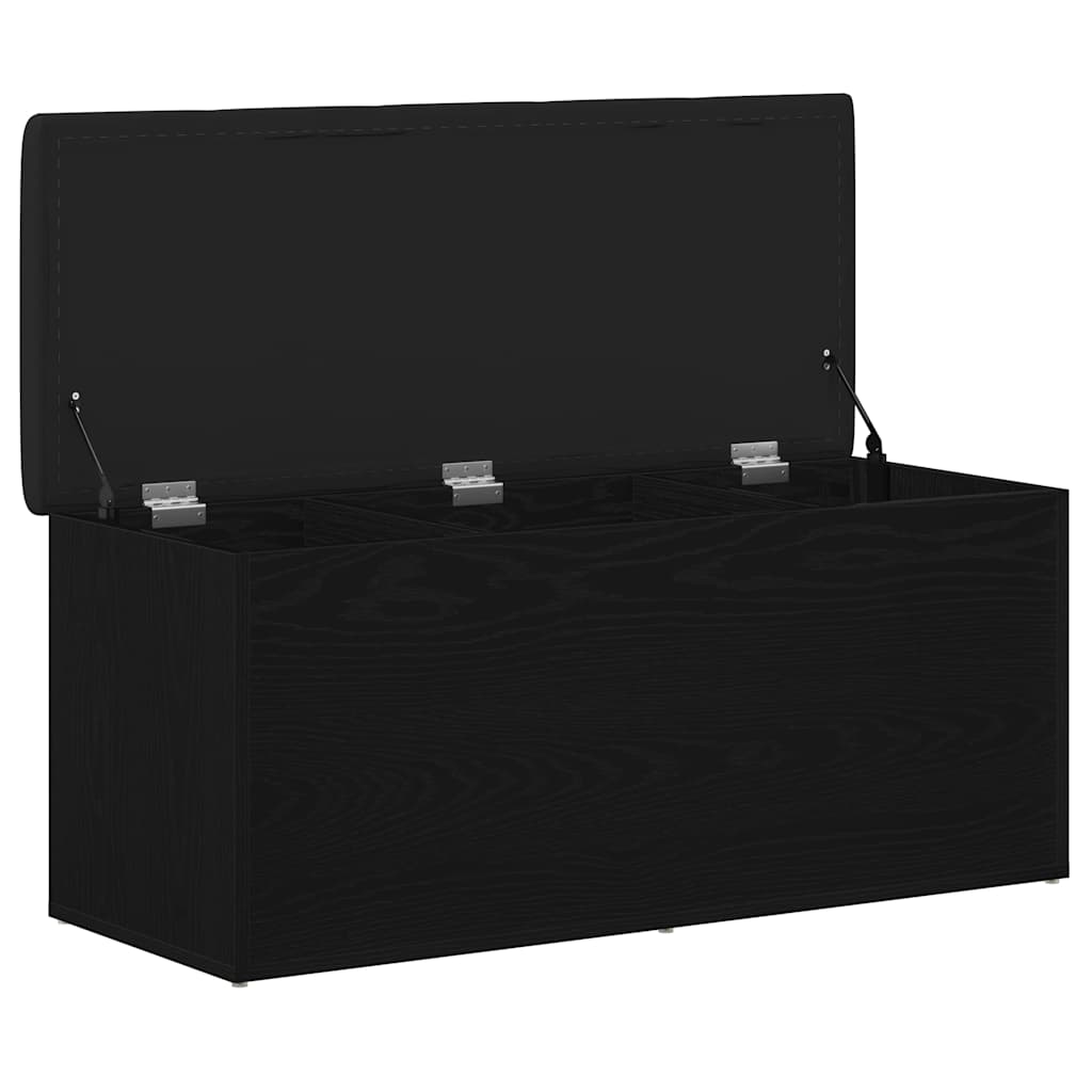 Laikymo suolas juoda ąžuolo 102 x 42 x 45 cm Apdirbta mediena
