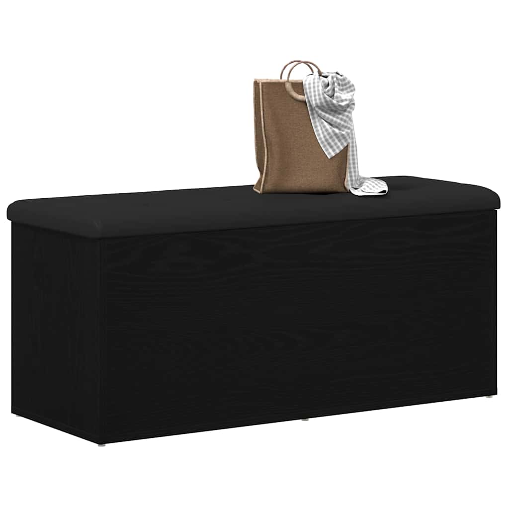 Laikymo suolas juoda ąžuolo 102 x 42 x 45 cm Apdirbta mediena