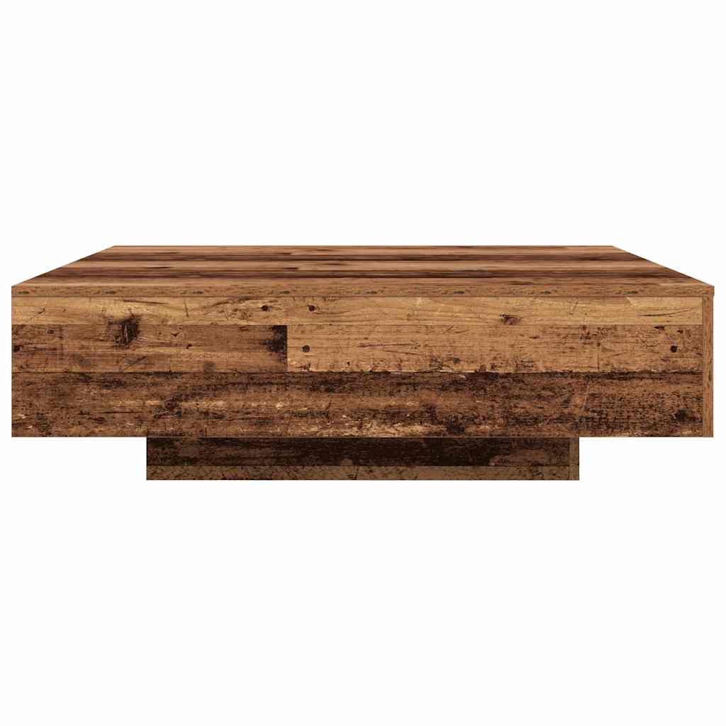Kafijas galdiņš Vecs koks 100 x 100 x 31 cm Apstrādāta koksne