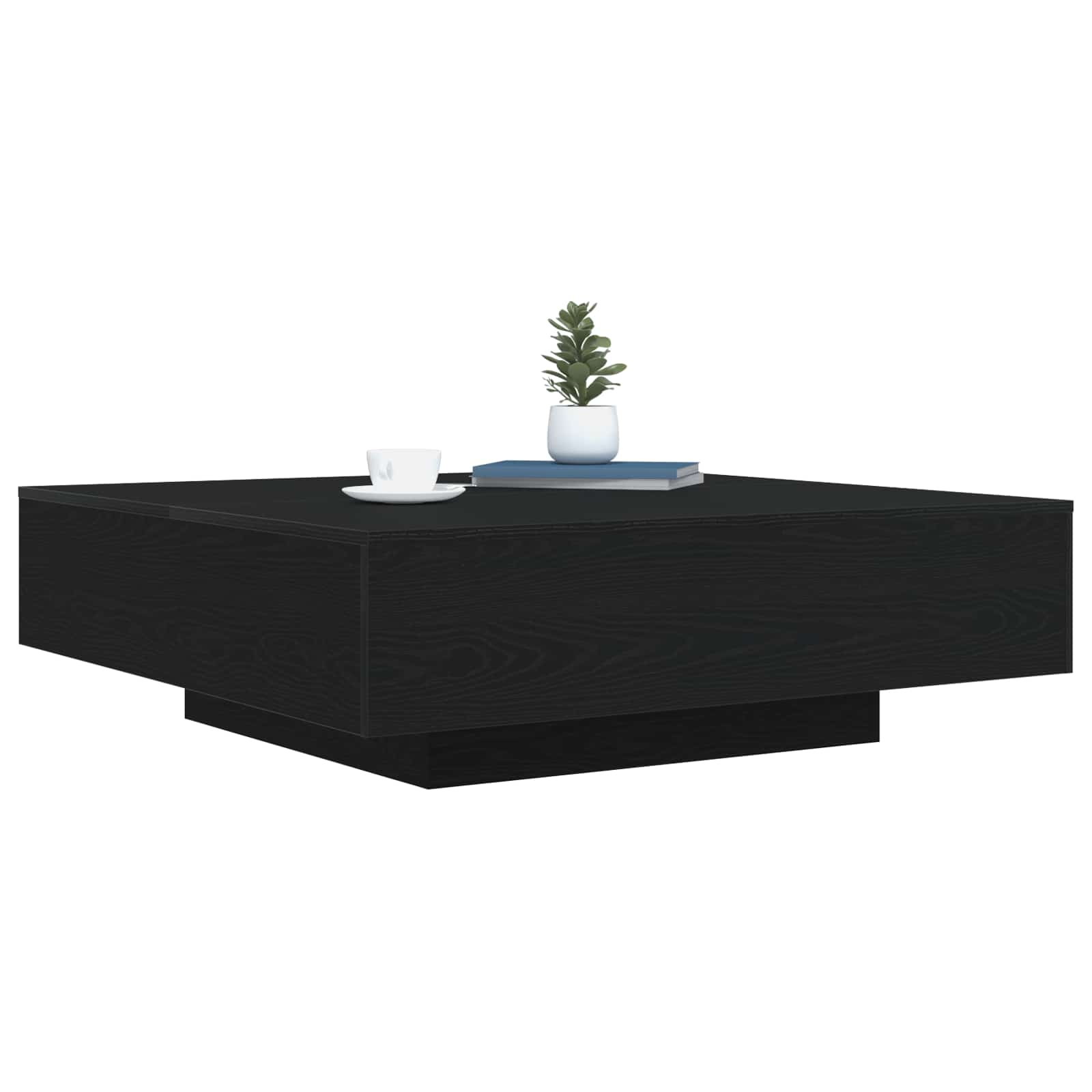 Coffee table Black oak 100 x 100 x 31 cm