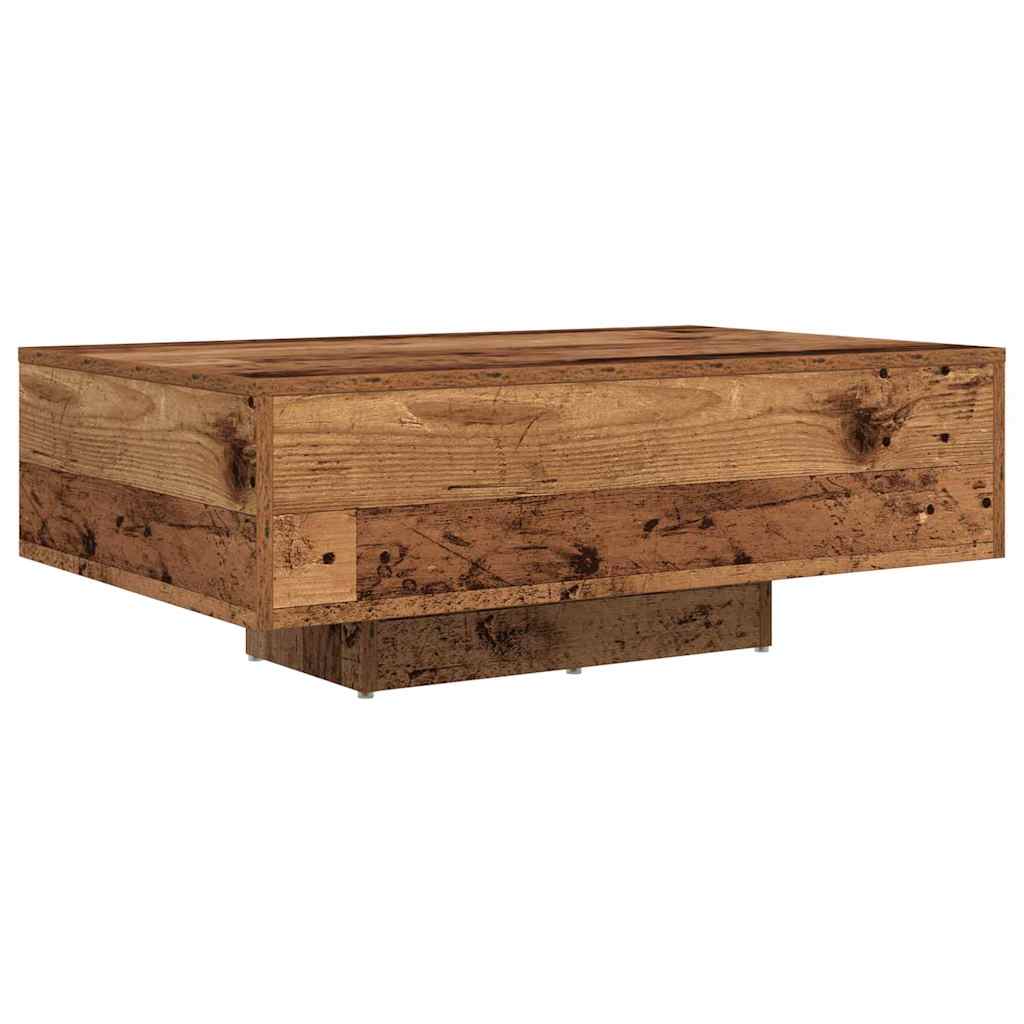 Kafijas galdiņš Vecs koks 85 x 55 x 31 cm Apstrādāta koksne