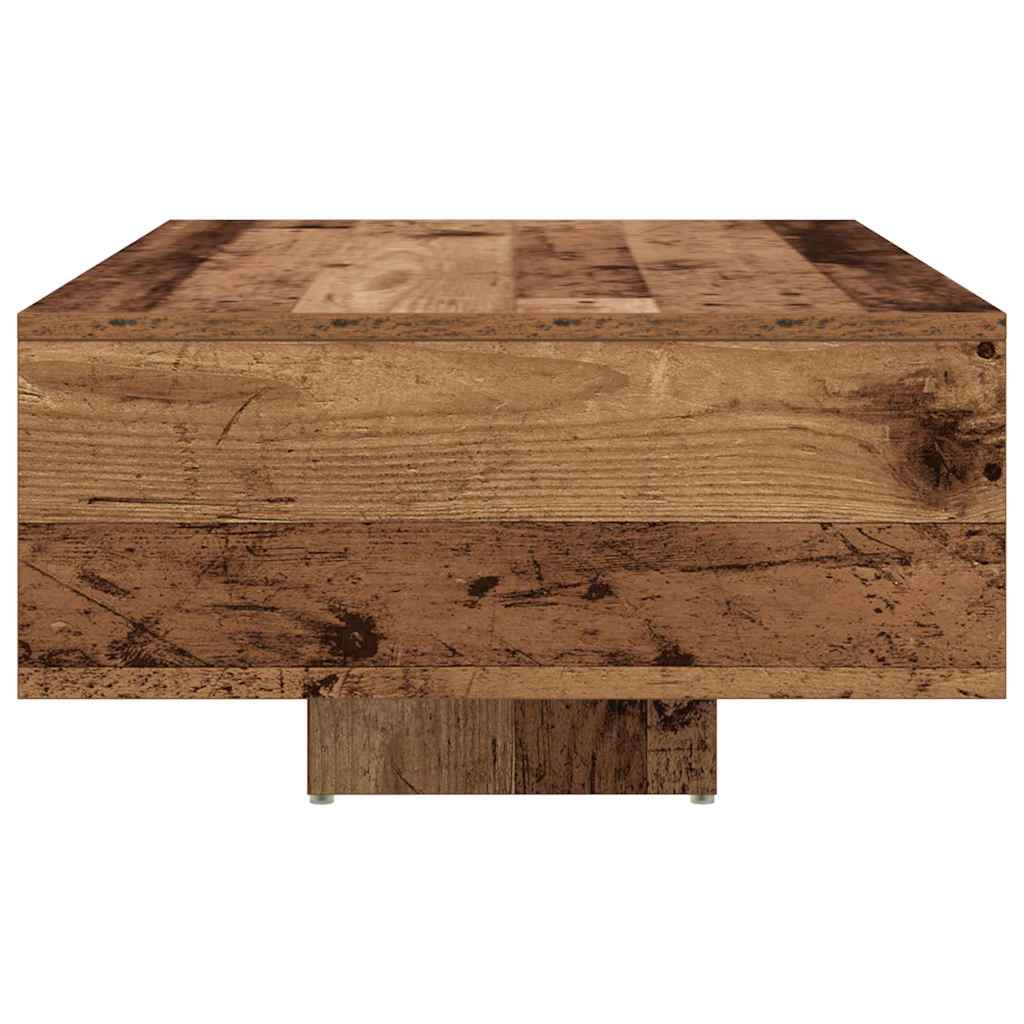 Kafijas galdiņš Vecs koks 85 x 55 x 31 cm Apstrādāta koksne
