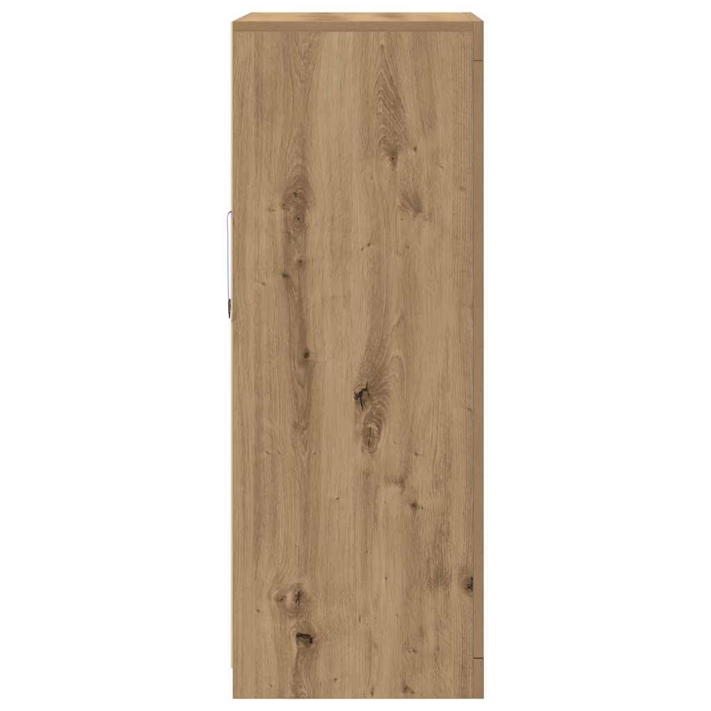 LED Sideboard Artisan Oak 60.5 x 37 x 100 cm