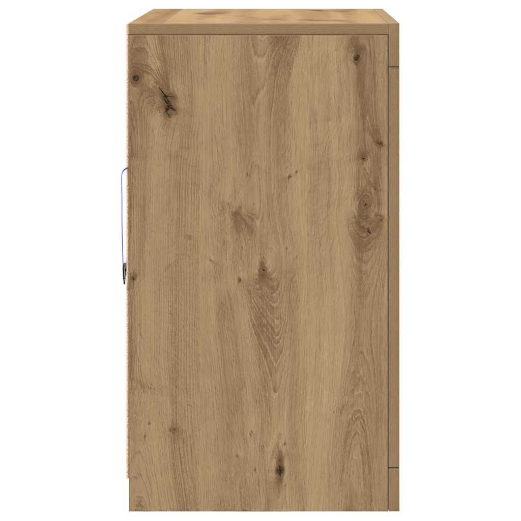 LED Bufetas Amatininkų ąžuolas 41 x 37 x 67 cm Apdirbta mediena