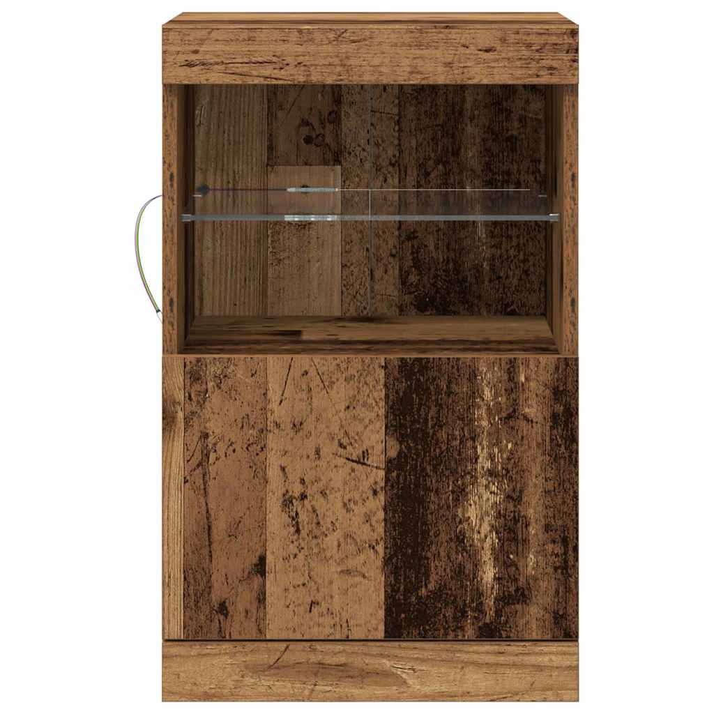 LED Bufetas Senas medis 41 x 37 x 67 cm Apdirbta mediena