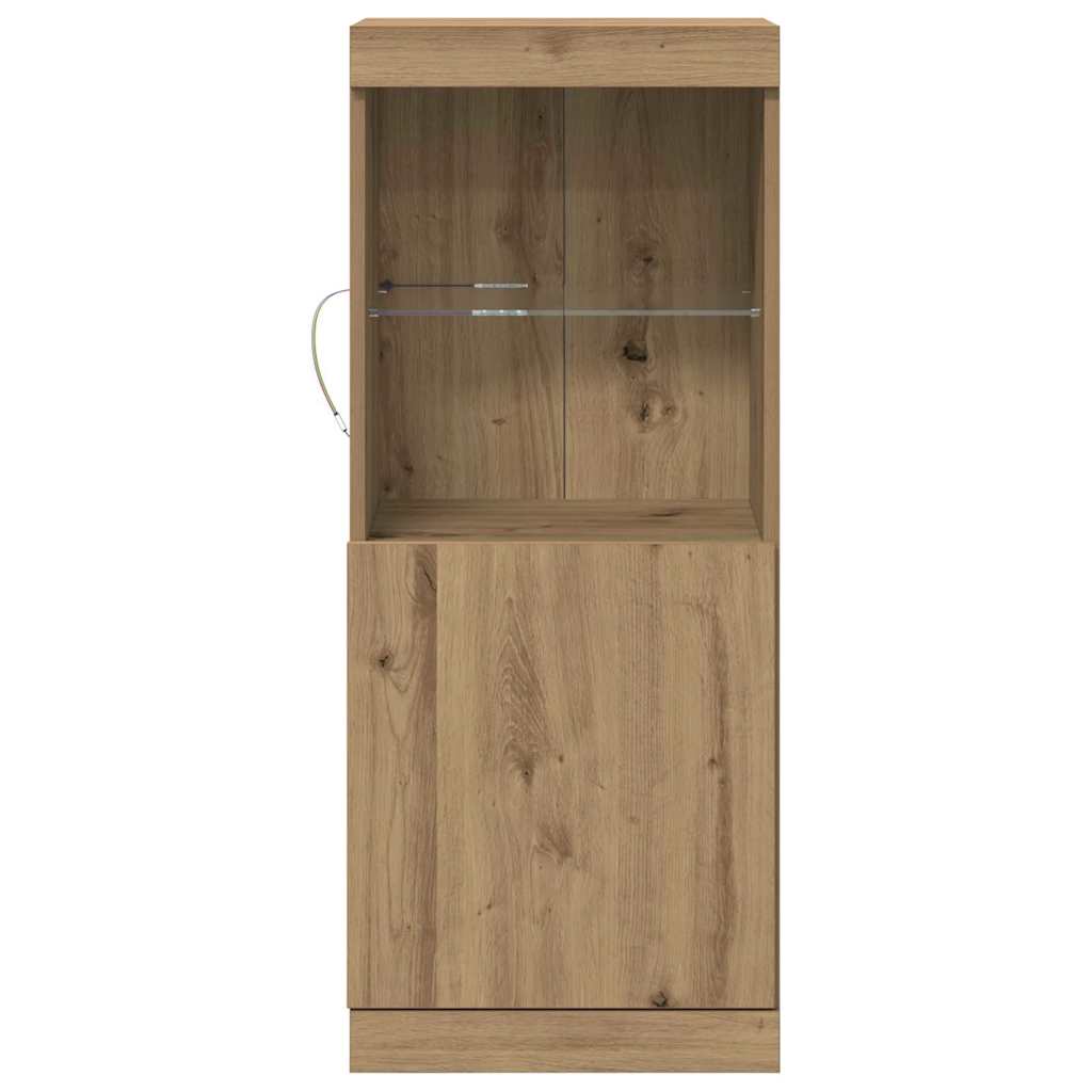 LED Bufetas Amatininkų ąžuolas 41 x 37 x 100 cm