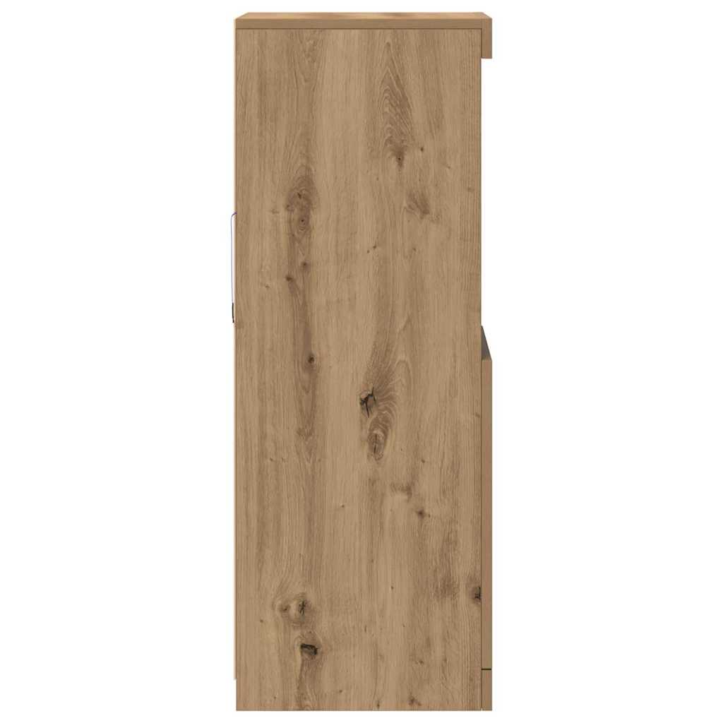 LED Bufetas Amatininkų ąžuolas 41 x 37 x 100 cm