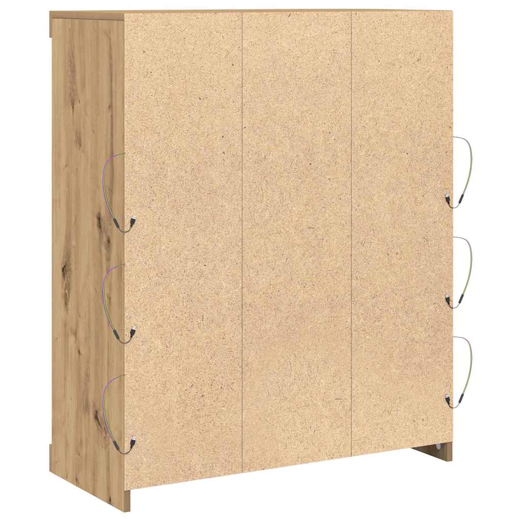 LED Buffet Artisan Oak 41 x 37 x 100 cm