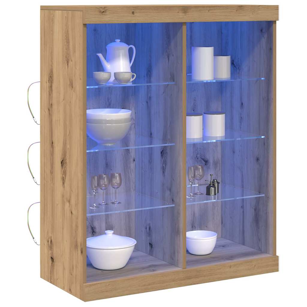 LED Buffet Artisan Oak 41 x 37 x 100 cm