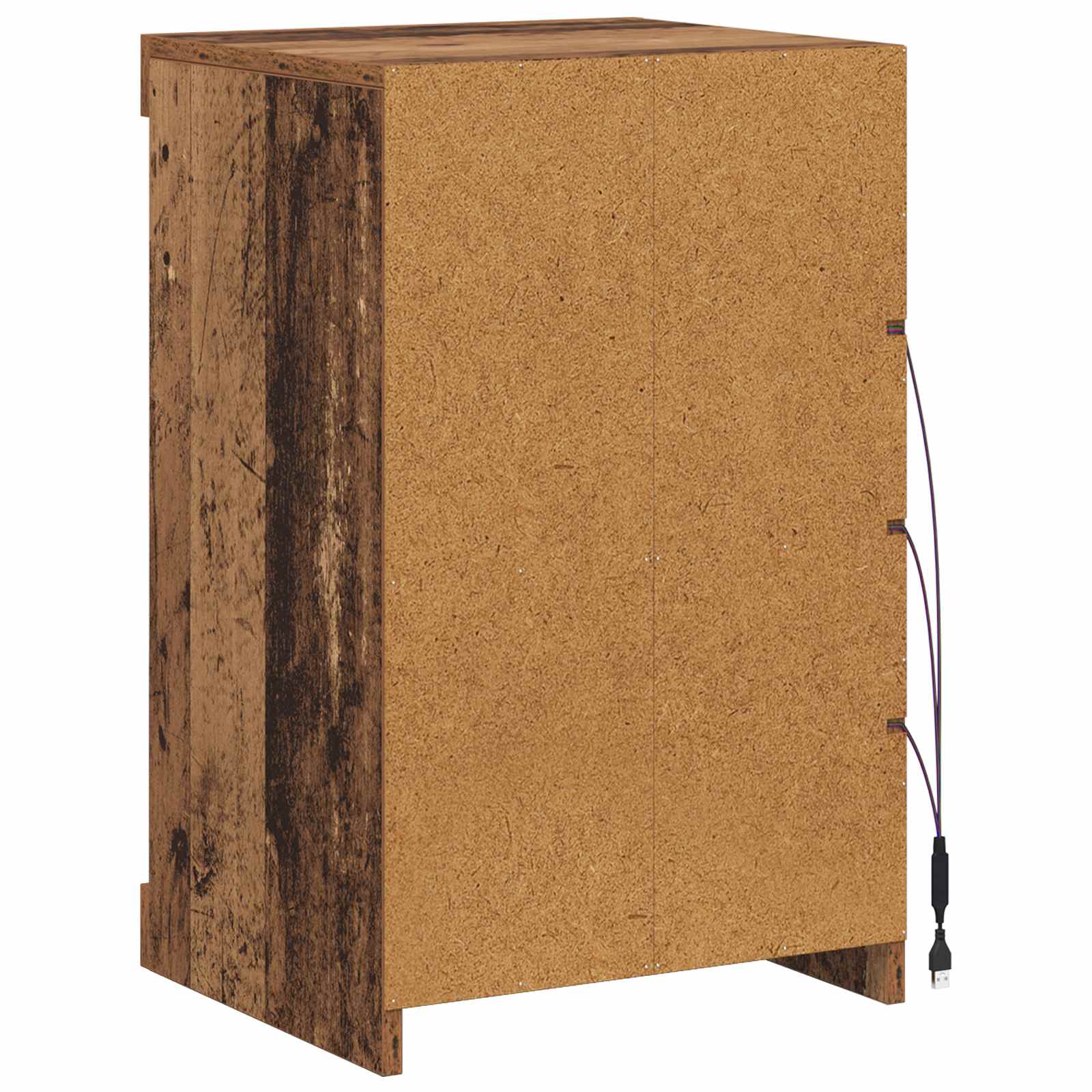 LED Bufetas Senas medis 41 x 37 x 67 cm Apdirbta mediena