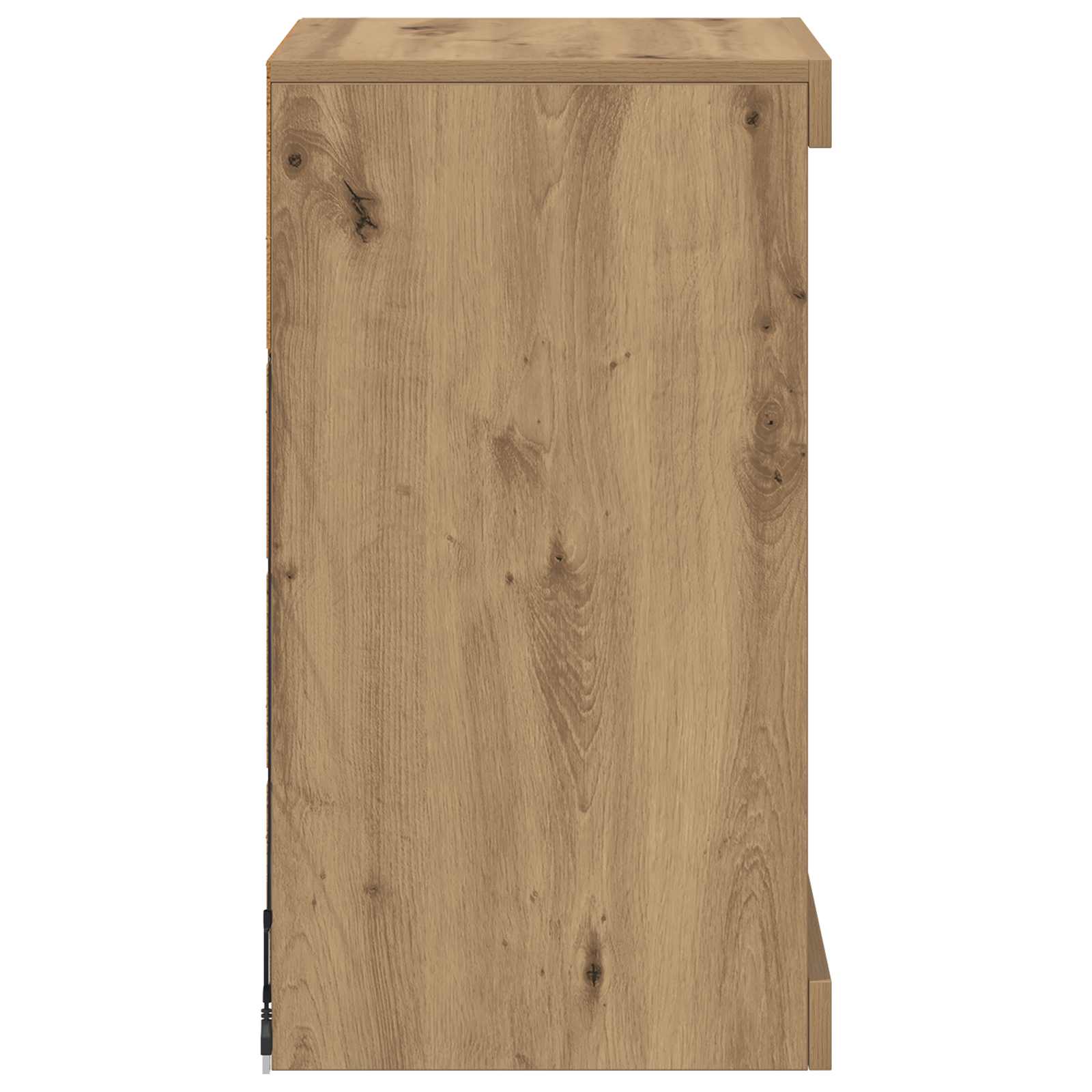 LED bufete amatnieku ozols 41 x 37 x 67 cm Inženierijas koks