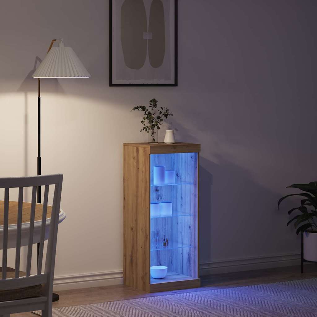 LED Bufete Amatnieku ozols 41 x 37 x 100 cm