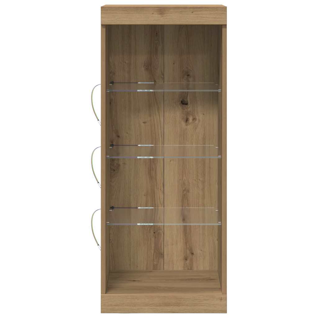 LED Bufete Amatnieku ozols 41 x 37 x 100 cm