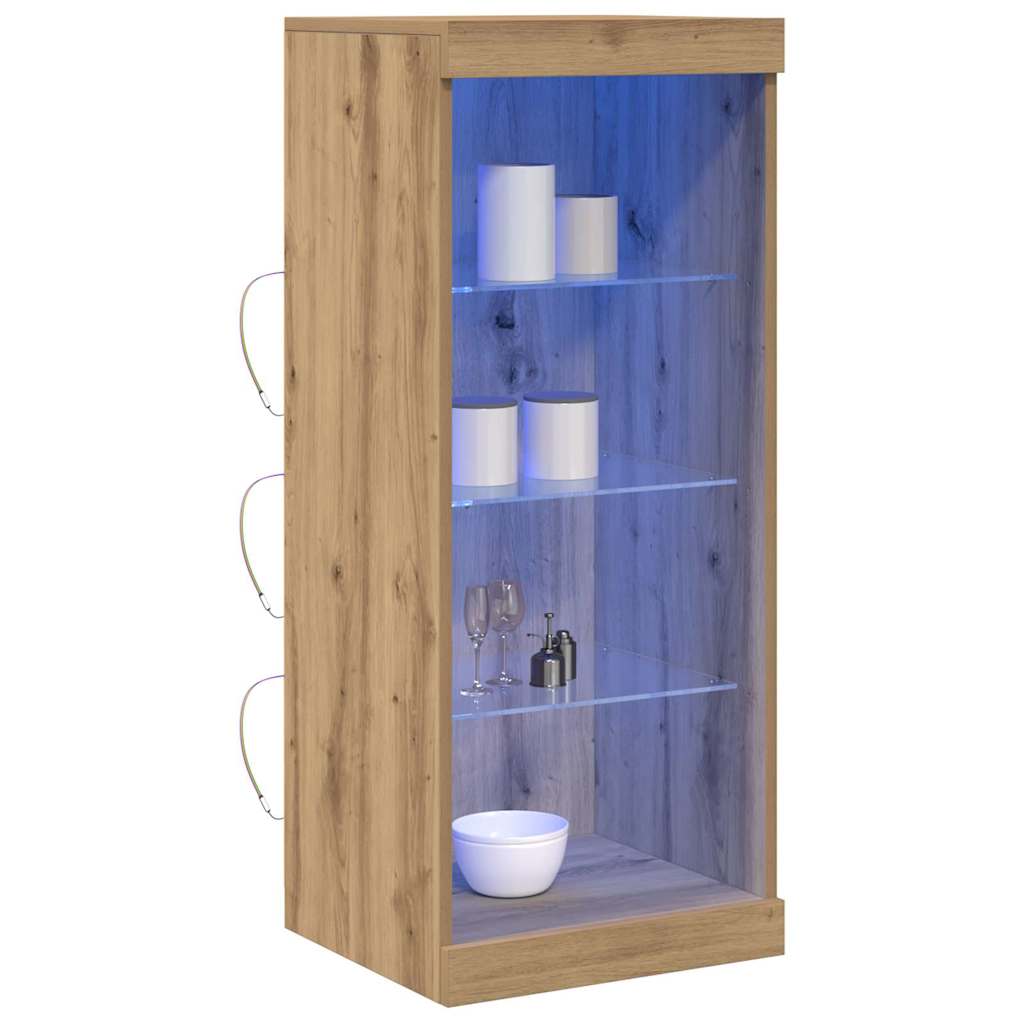 LED Bufete Amatnieku ozols 41 x 37 x 100 cm