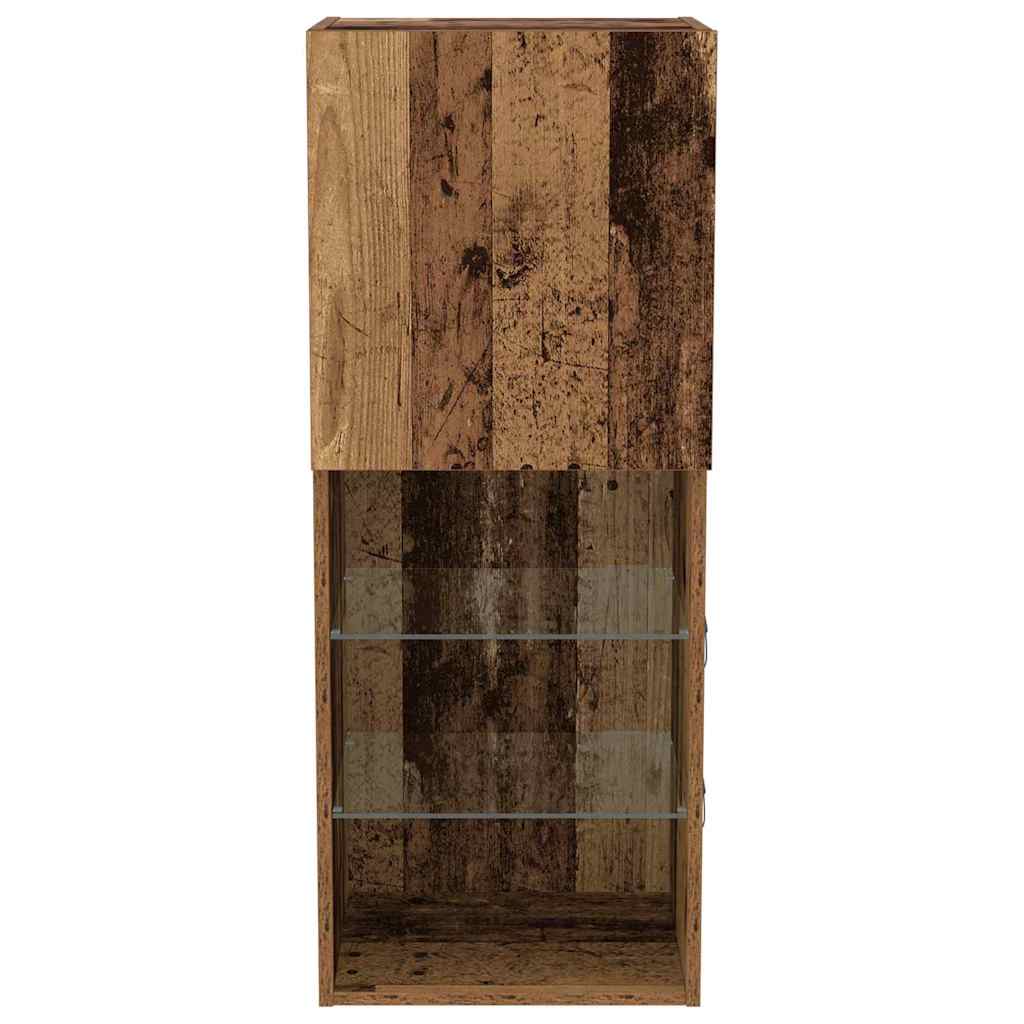 TV spintelių komplektas Senovinis medis 40,5 x 30 x 102 cm