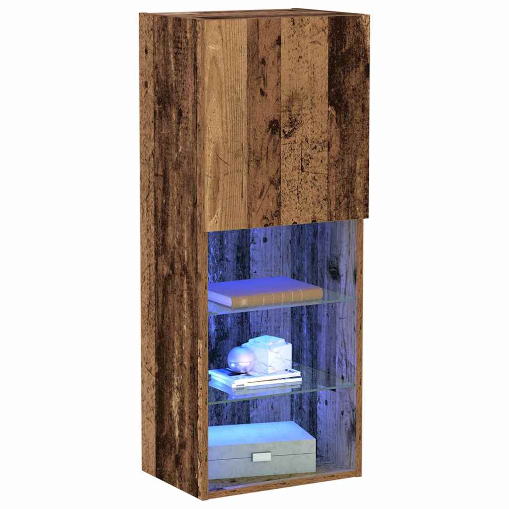 TV spintelių komplektas Senovinis medis 40,5 x 30 x 102 cm