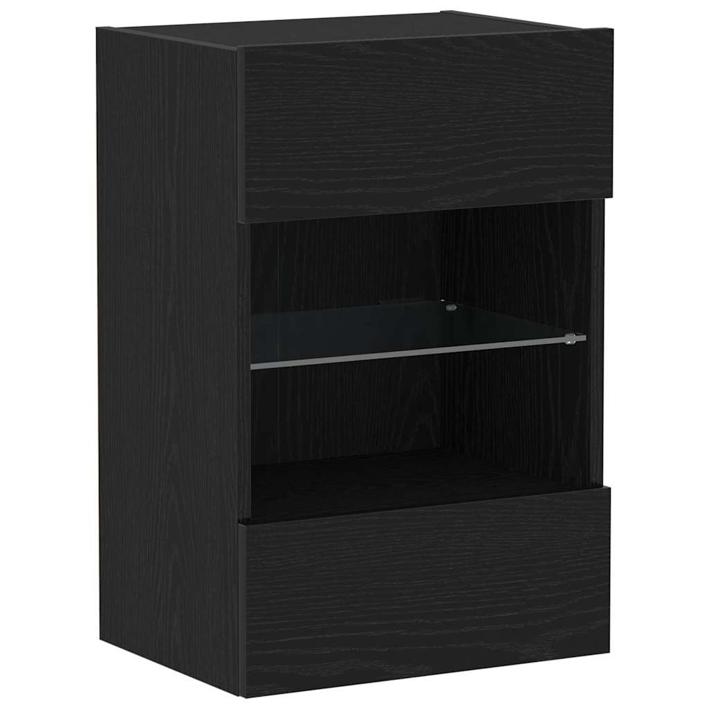 Televizoriaus spintelė Juoda 40 x 30 x 60.5 cm Apdirbta mediena