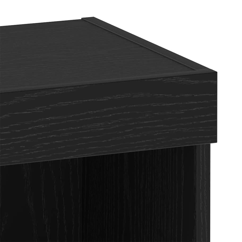 Televizora galdiņu komplekts Melns ozols 40 x 30 x 30 cm