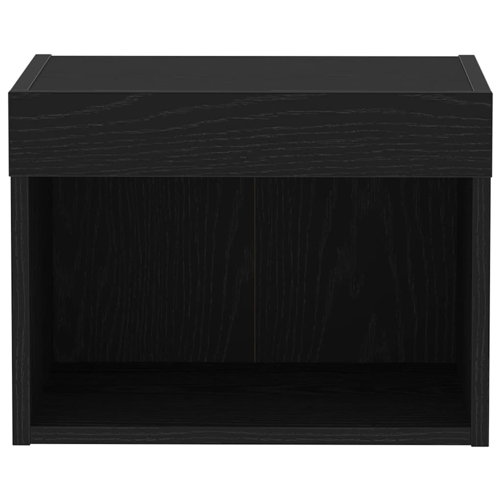 Televizora galdiņu komplekts Melns ozols 40 x 30 x 30 cm