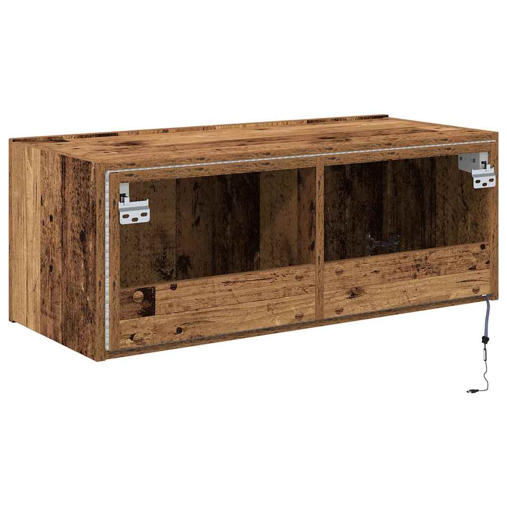 TV sieninė spintelė Senovinis medis 80 x 35 x 31 cm