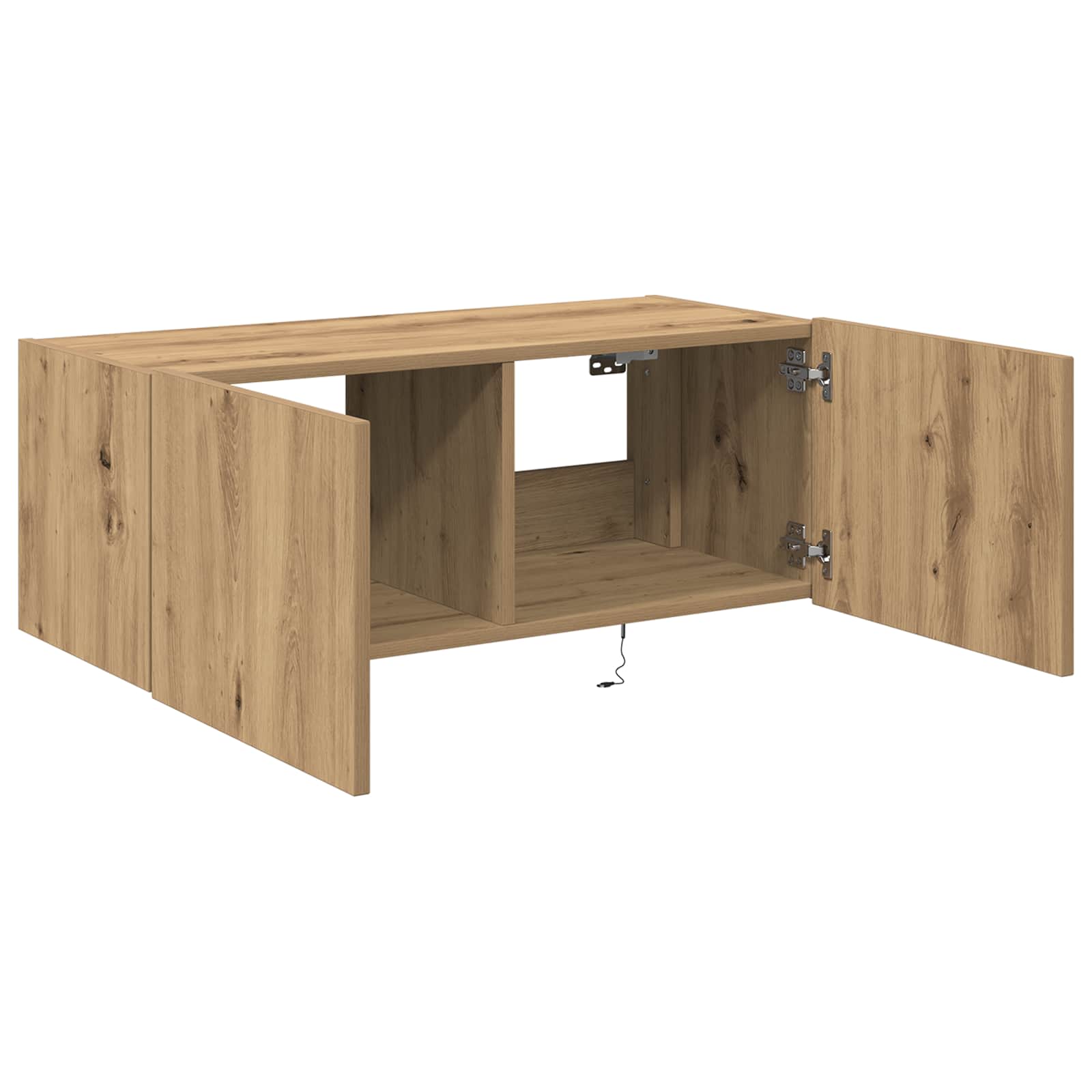 TV sieninė spintelė Amatininkų ąžuolas 80 x 35 x 31 cm