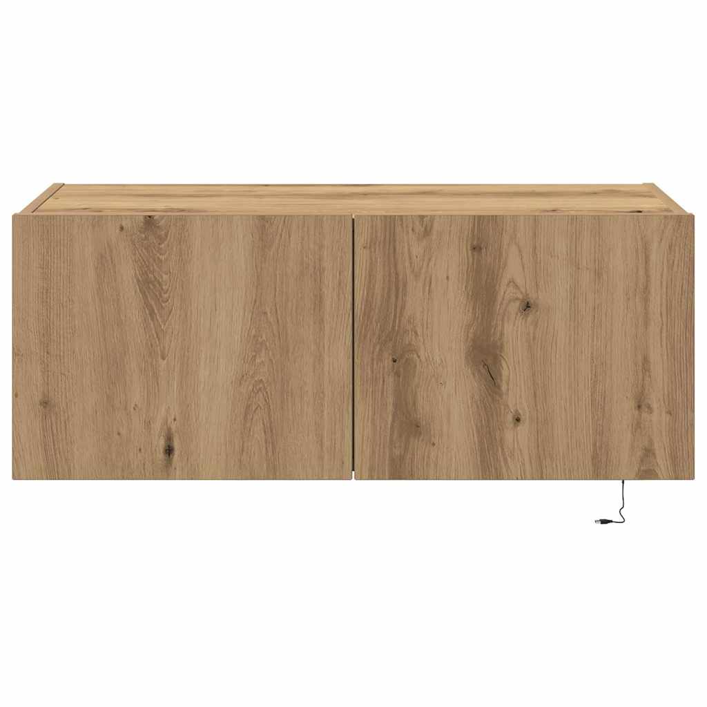TV sieninė spintelė Amatininkų ąžuolas 80 x 35 x 31 cm