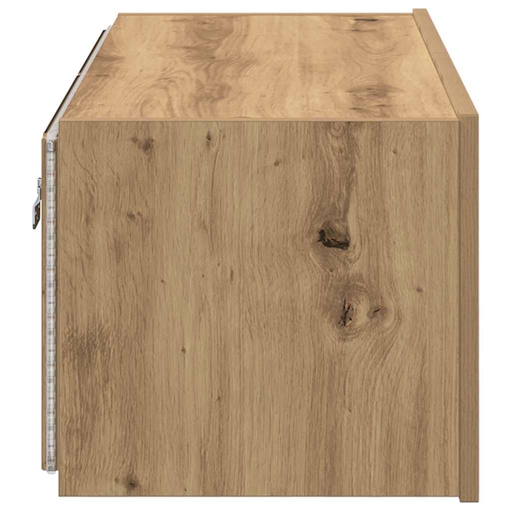 TV sieninė spintelė Amatininkų ąžuolas 80 x 35 x 31 cm