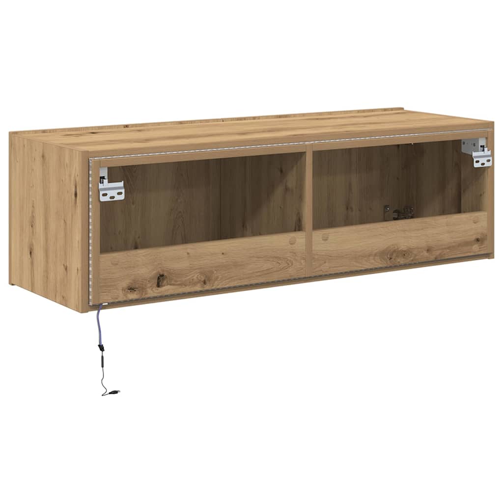 TV sieninė spintelė Amatininkų ąžuolas 100 x 35 x 31 cm