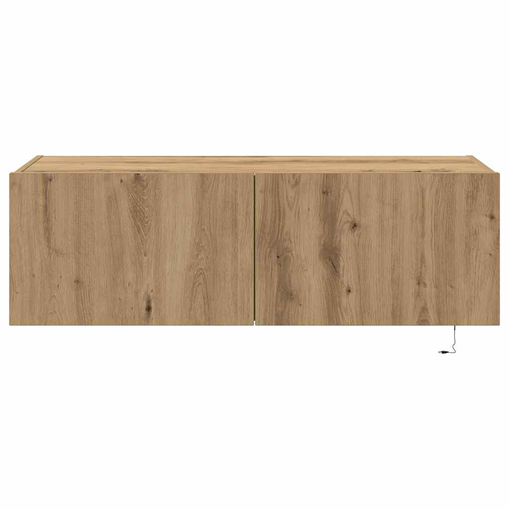 TV sieninė spintelė Amatininkų ąžuolas 100 x 35 x 31 cm