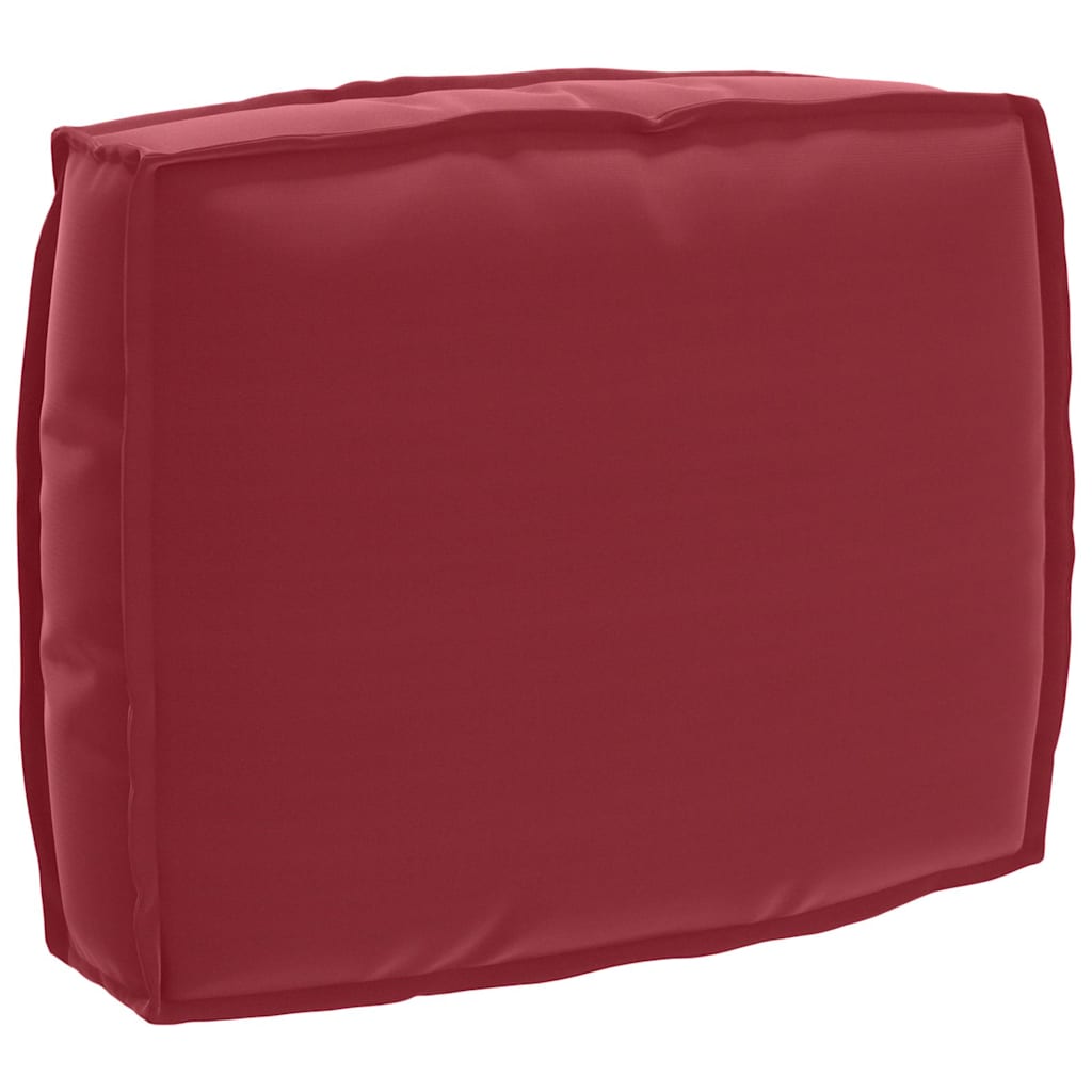 Cushion Wine Red 50 x 40 x 12 cm Oxford fabric