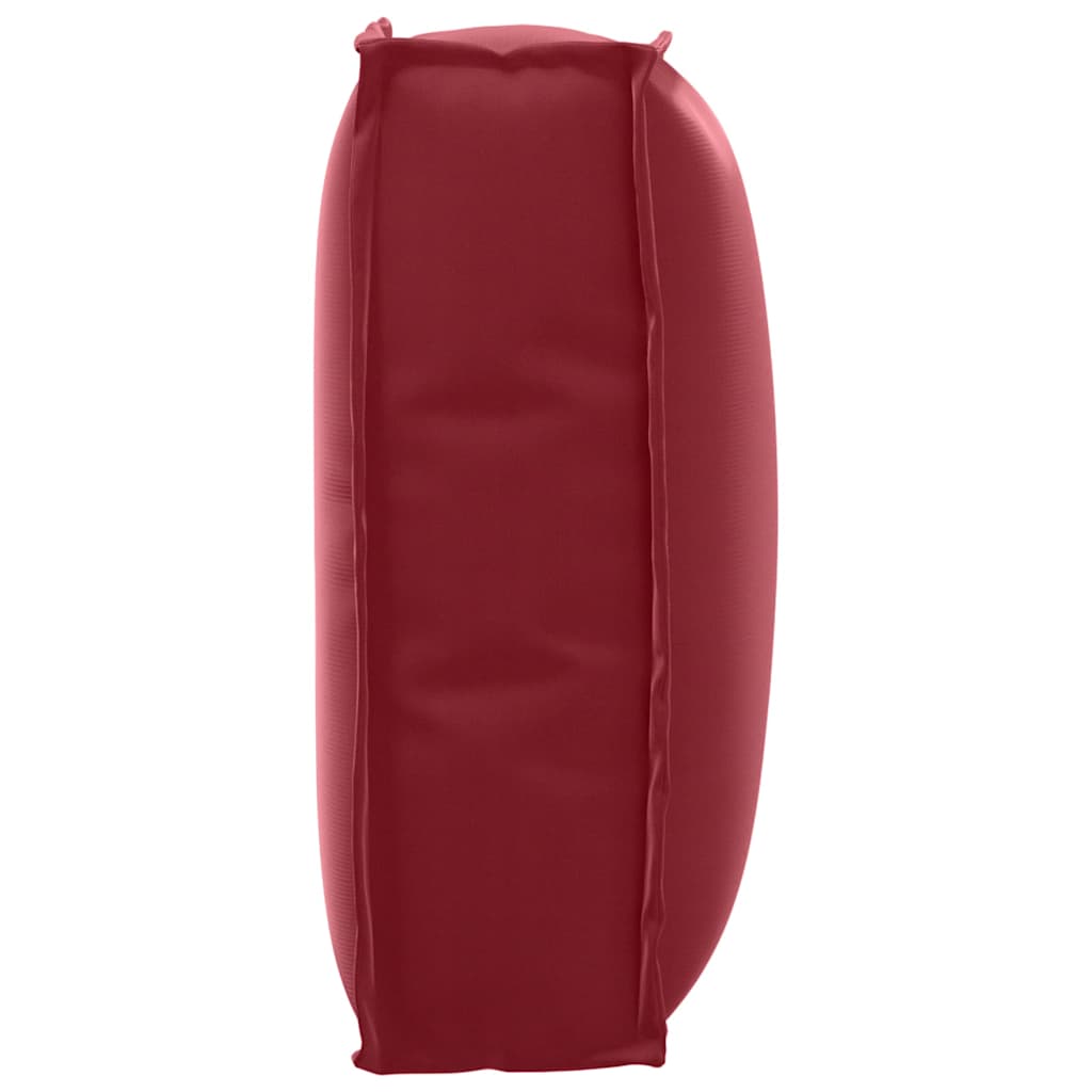 Cushion Wine Red 50 x 40 x 12 cm Oxford fabric