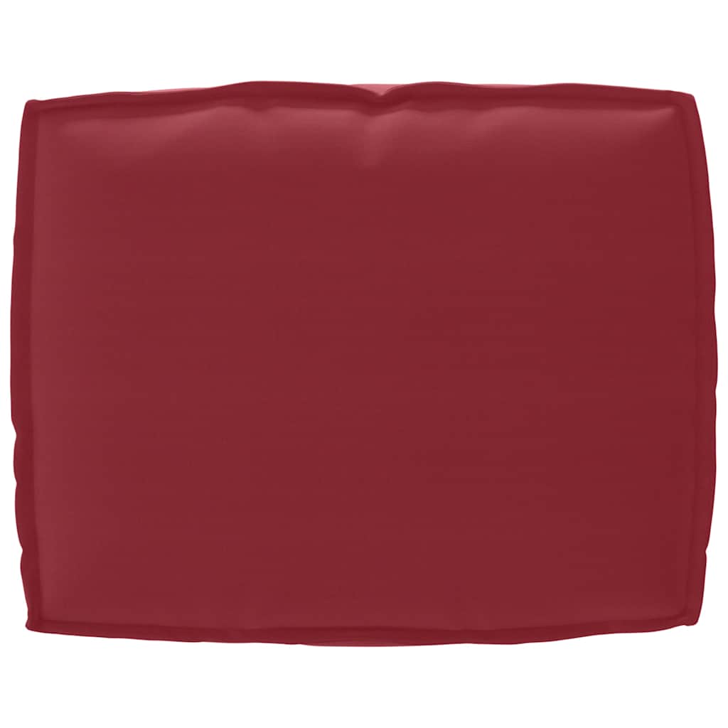Cushion Wine Red 50 x 40 x 12 cm Oxford fabric