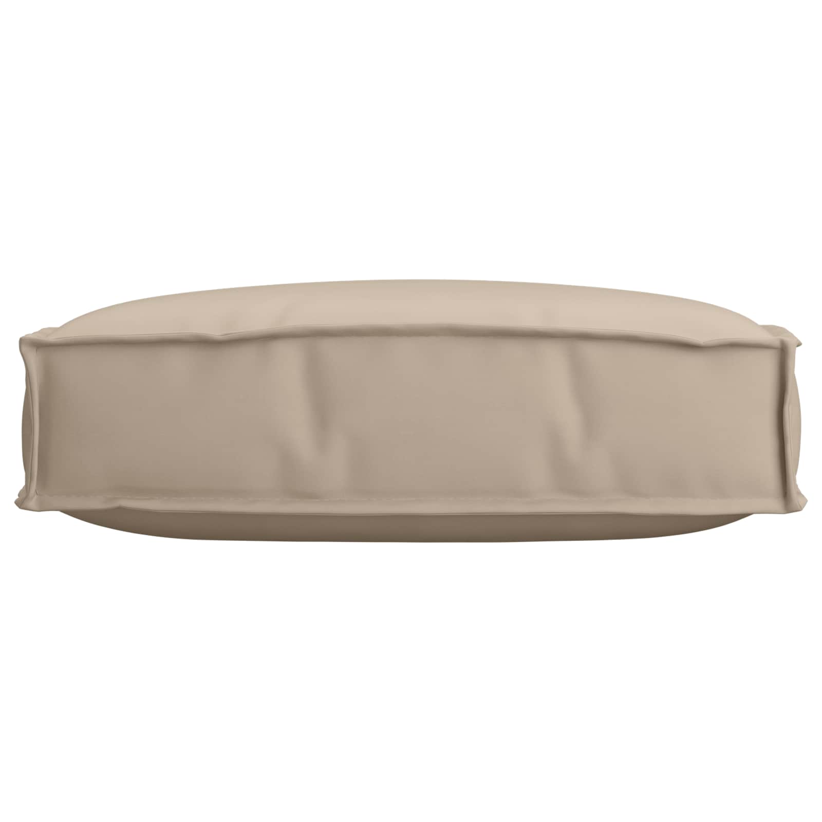 Taupe Cushion 60 x 60 x 12 cm Oxford fabric