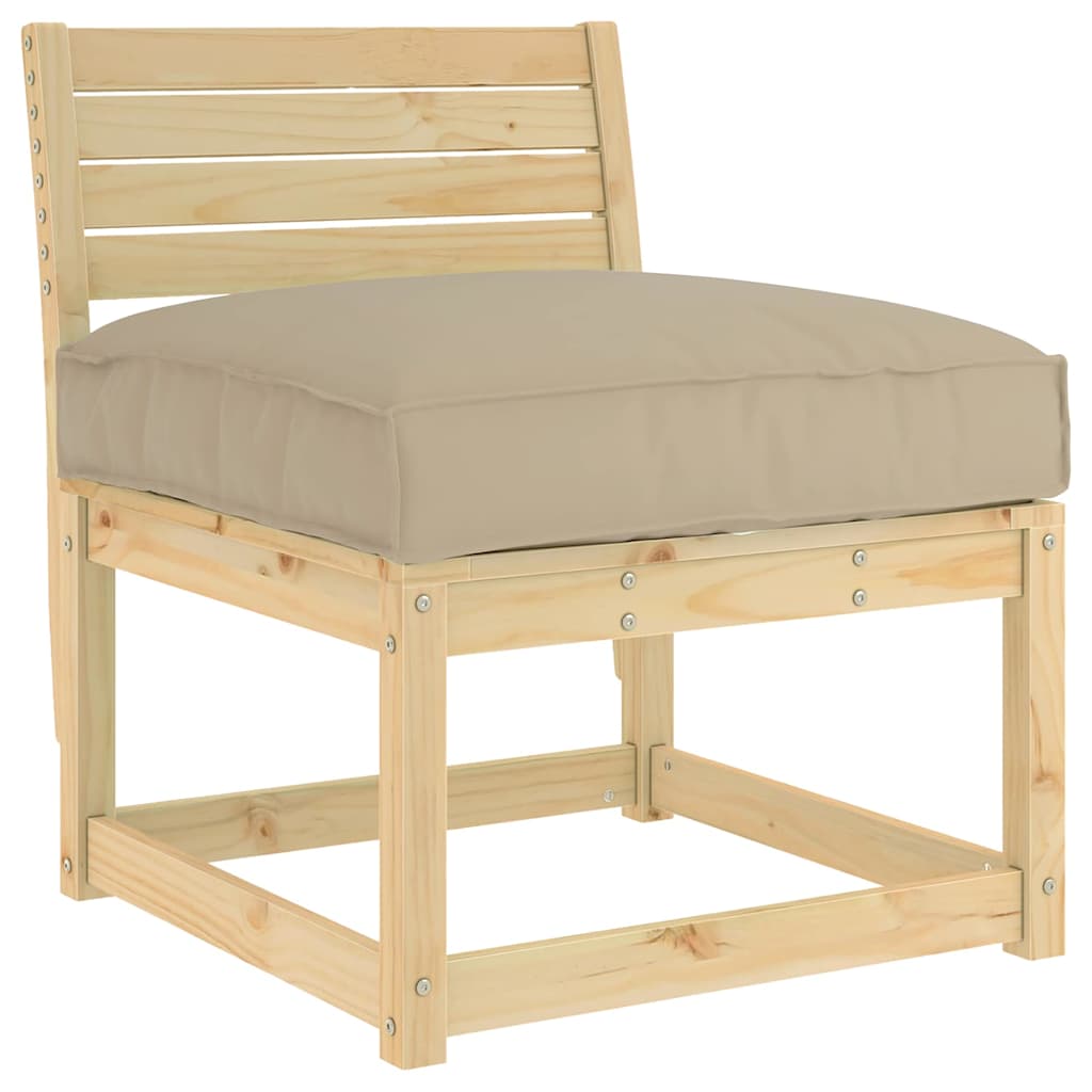 Pagalvėlė Taupe 70 x 70 x 12 cm Oksfordo audinys