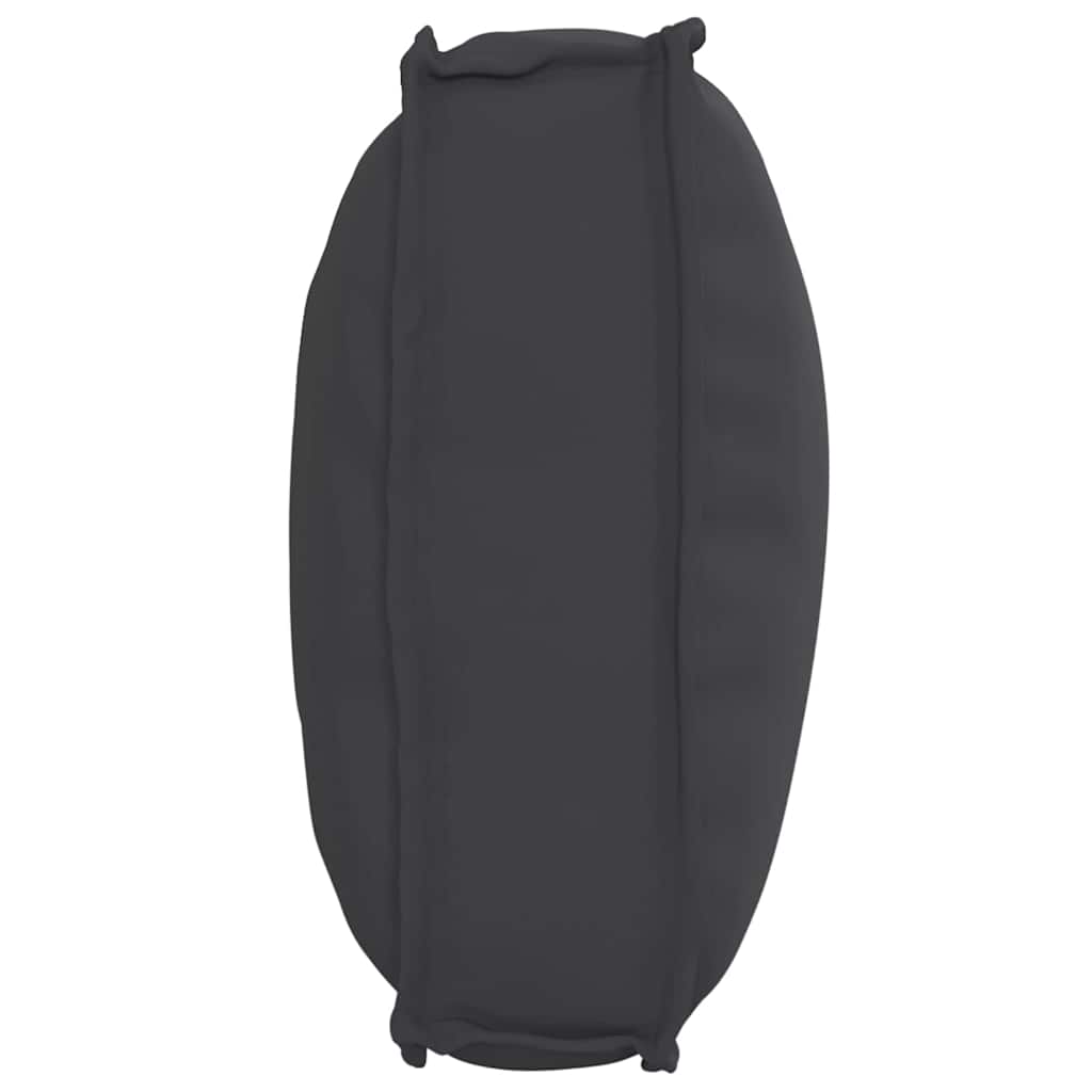 Pillow Black 70 x 40 x 12 cm Oxford fabric