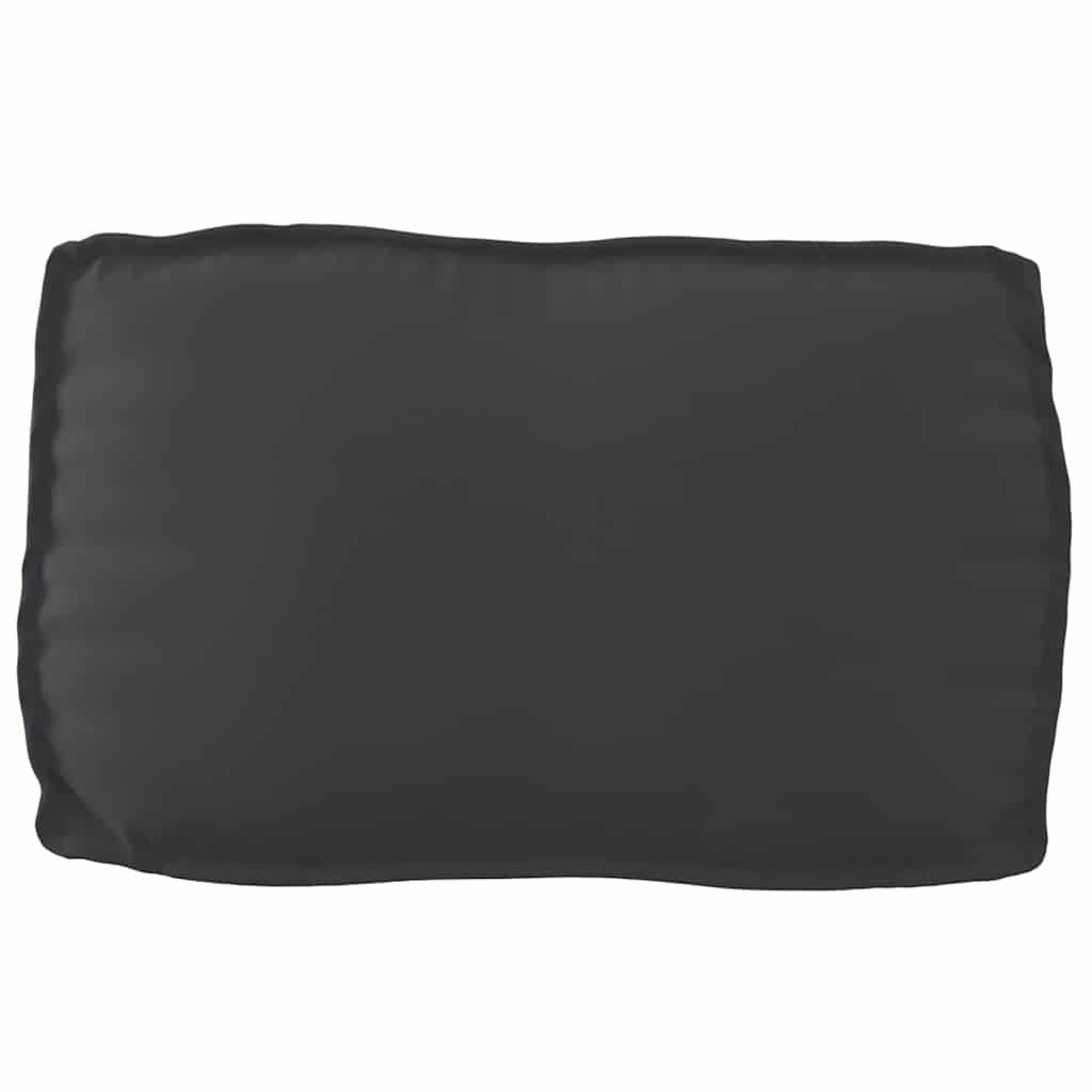 Pillow Black 70 x 40 x 12 cm Oxford fabric