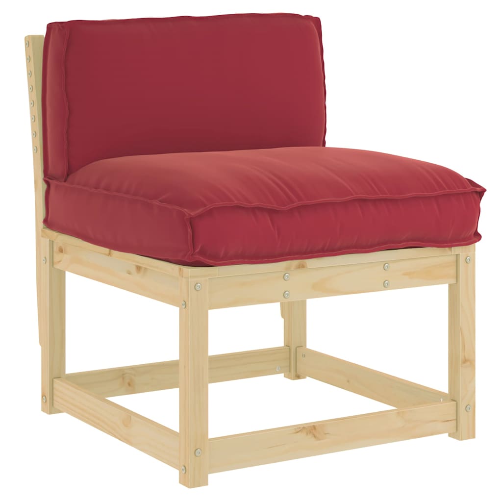 Pagalvėlė Vyno raudona 70 x 40 x 12 cm Oksfordo audinys