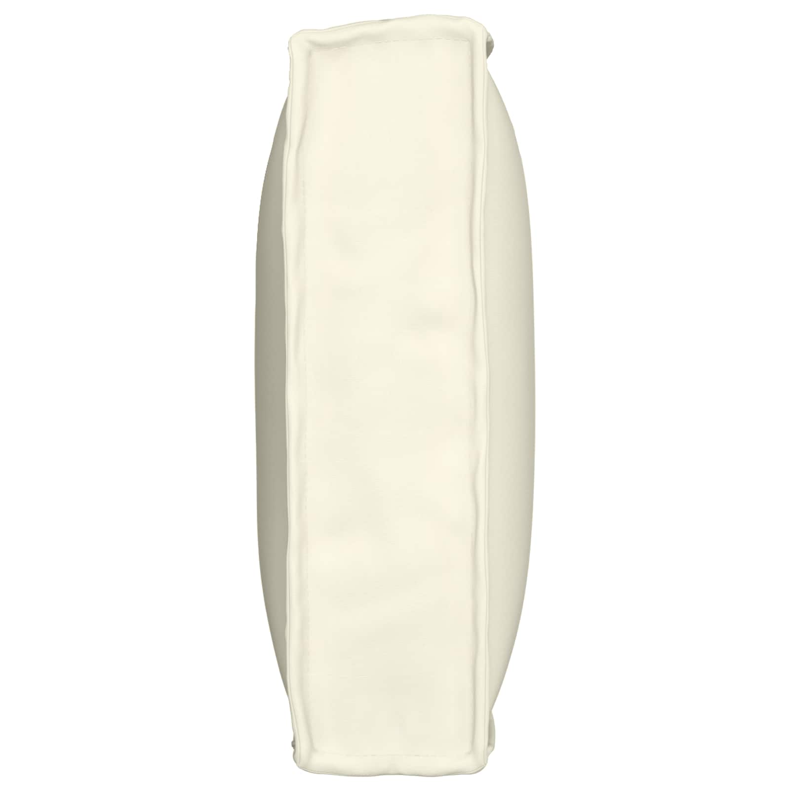 Pillow Cream 80 x 40 x 12 cm Oxford fabric