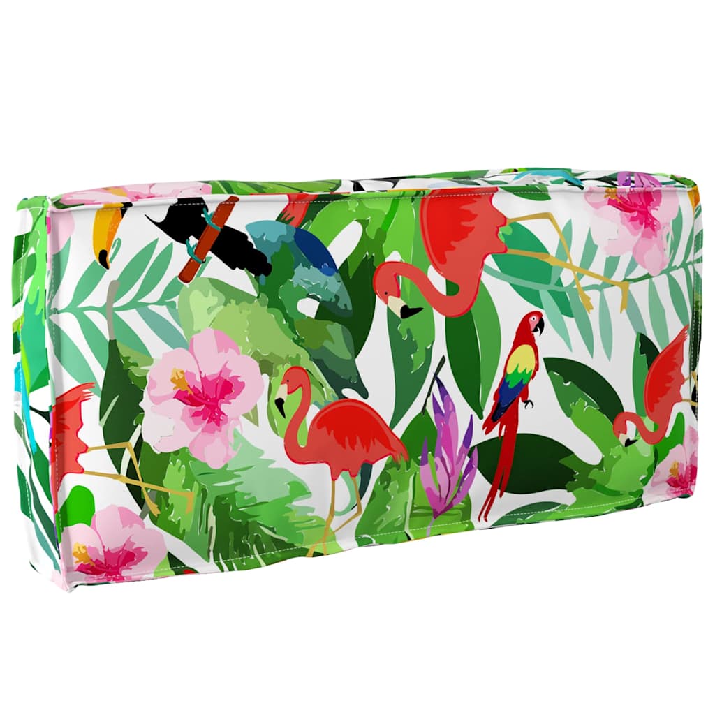 Pagalvėlė Gėlių Įvairiaspalvis 80 x 40 x 12 cm Oksfordo audinys