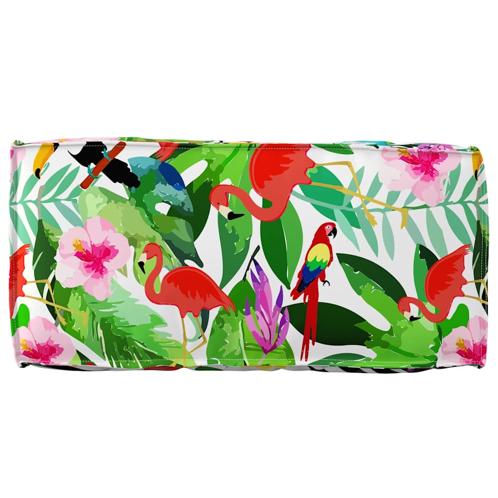 Pagalvėlė Gėlių Įvairiaspalvis 80 x 40 x 12 cm Oksfordo audinys