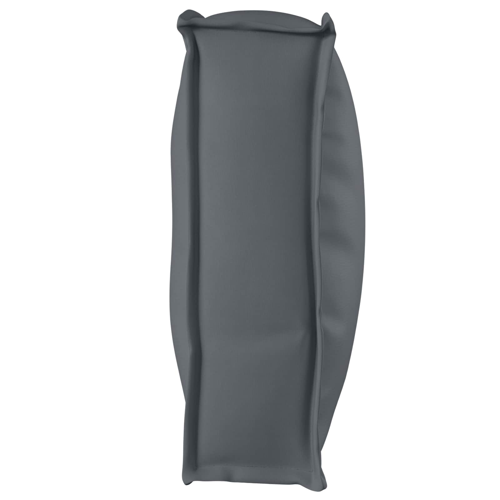 Pallet cushion for backrest Anthracite 120 x 40 x 12 cm