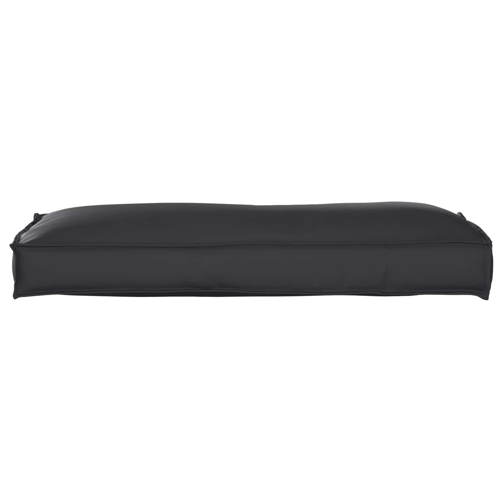Pagalvėlė Juoda 120 x 40 x 12 cm Oksfordo audinys