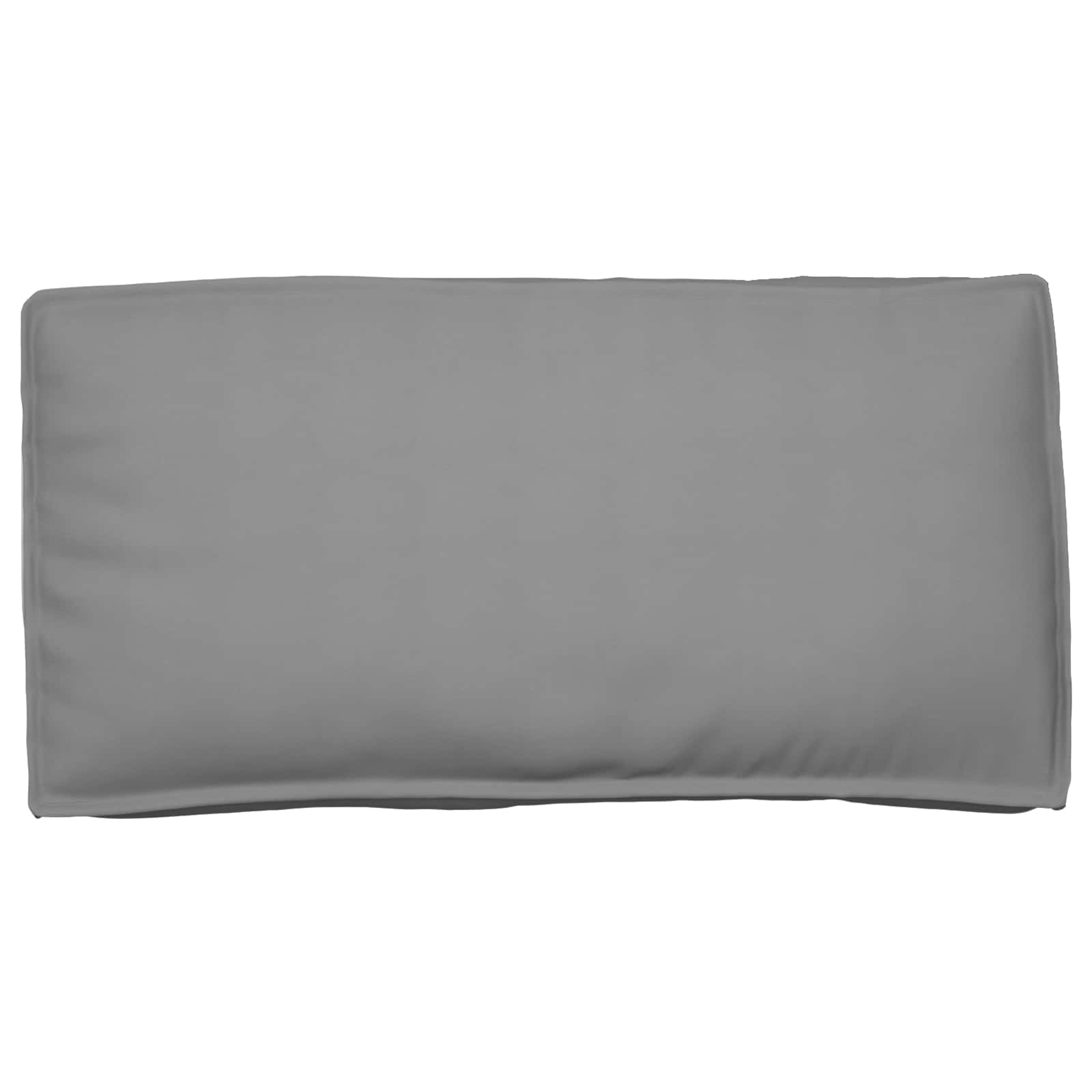 Spilvens paliktnis sēdēšanai / atzveltnēšanai Pelēks 120 x 60 x 12 cm