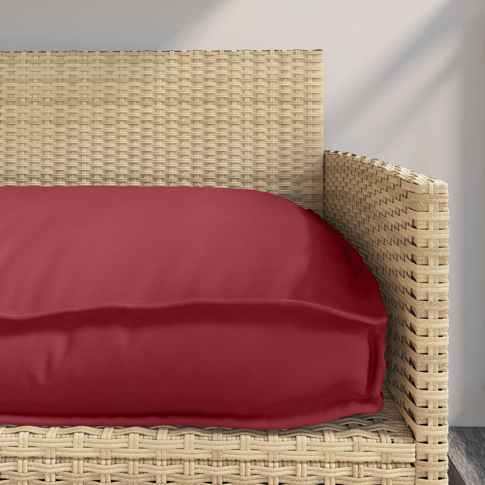 Taupe Pillow 150 x 40 x 8 cm Oxford Fabric