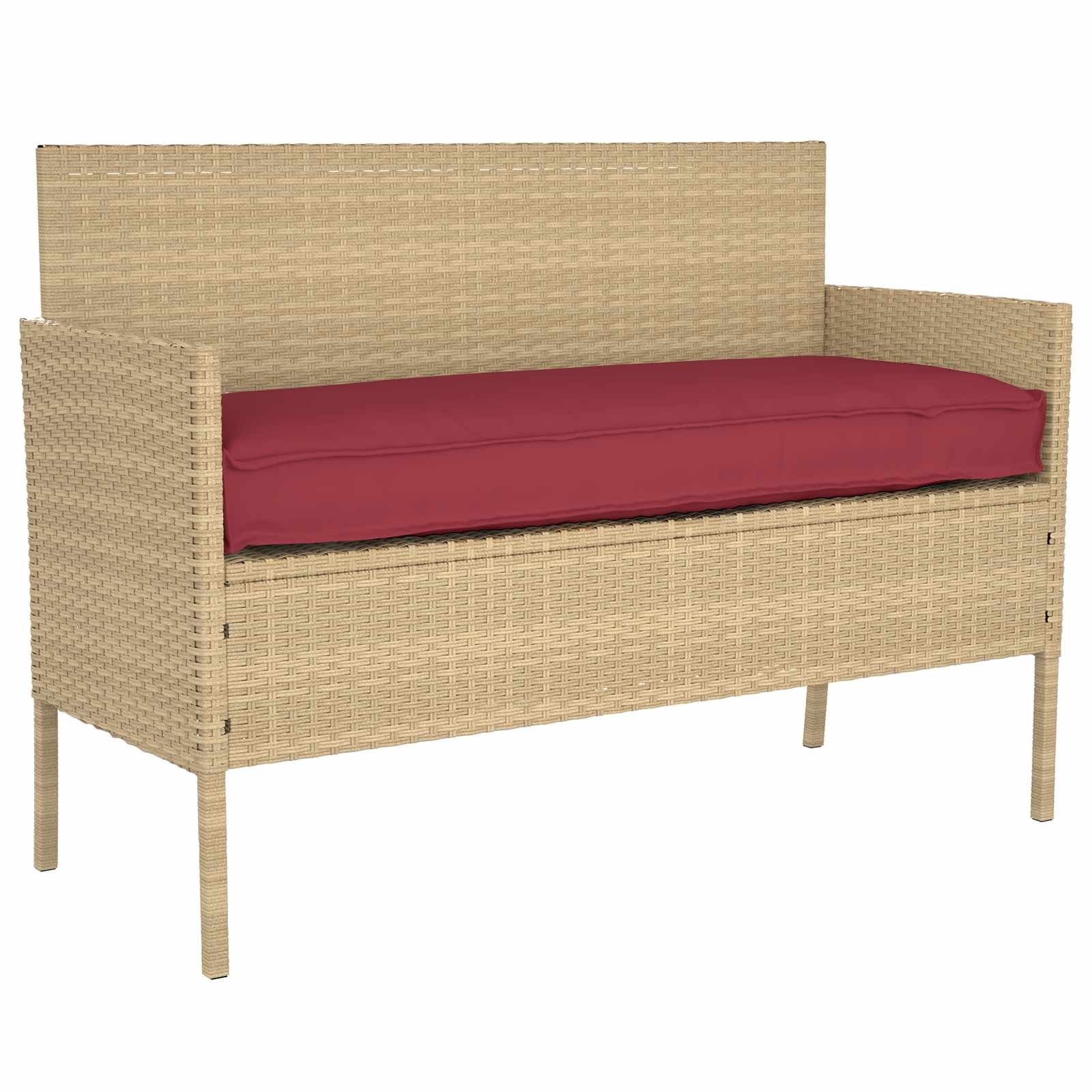 Taupe Pillow 150 x 40 x 8 cm Oxford Fabric