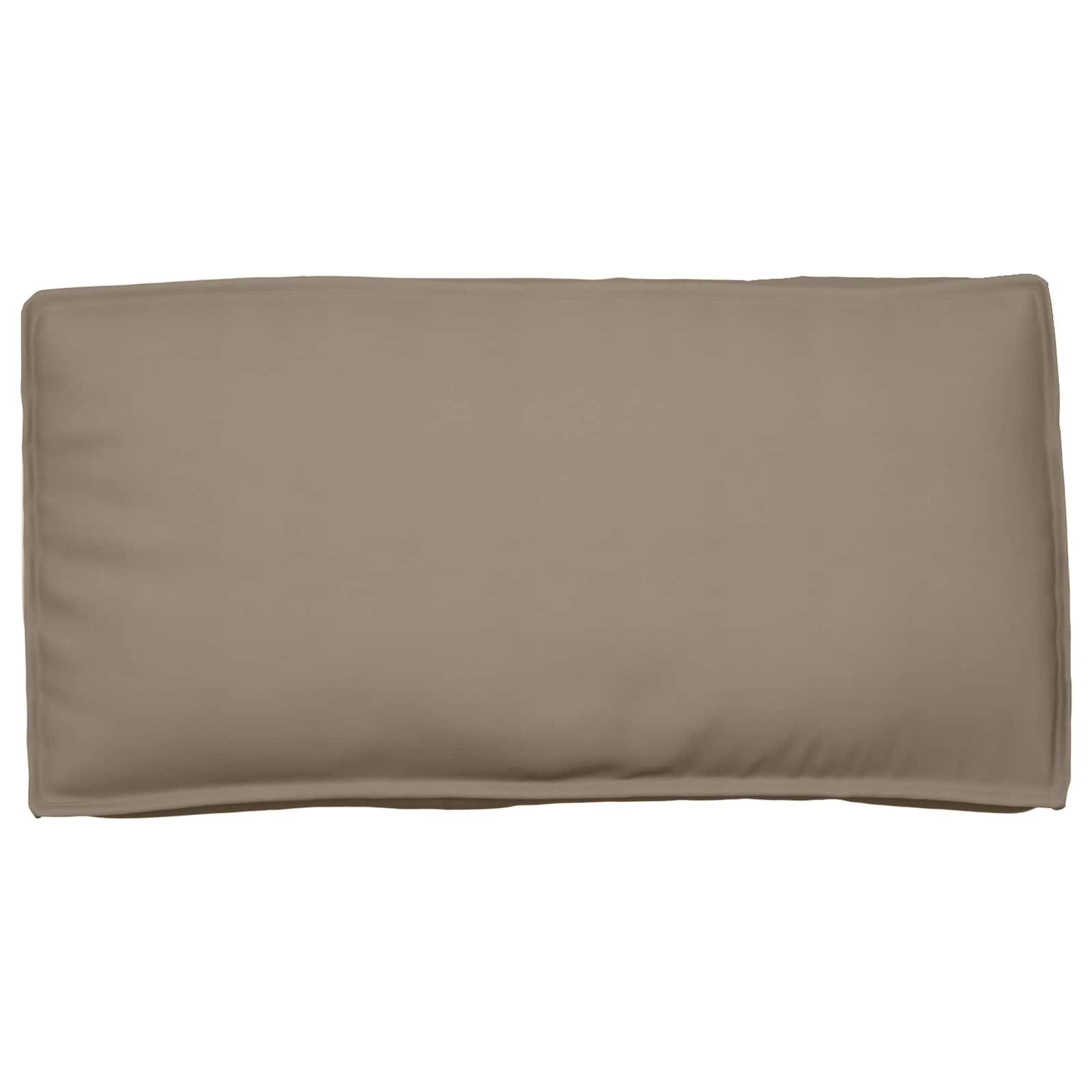 Taupe Pillow 150 x 40 x 8 cm Oxford Fabric