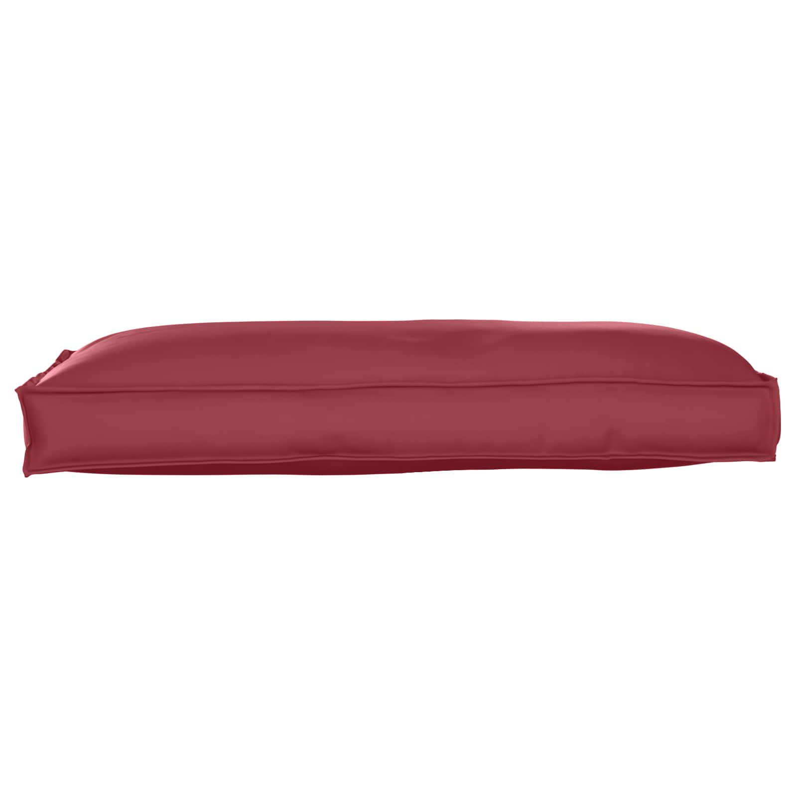 Pagalvėlė Vyno raudona 120 x 60 x 12 cm Oksfordo audinys