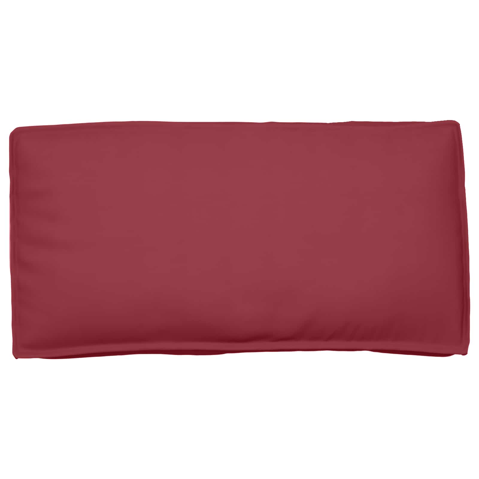 Pagalvėlė Vyno raudona 120 x 60 x 12 cm Oksfordo audinys