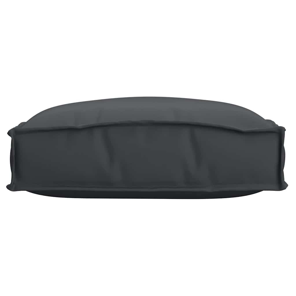 Pagalvėlė 2 pcs Juoda 40 x 40 x 8 cm Oksfordo audinys